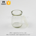 wholesale clear wide mouth pudding glass jar 50ml